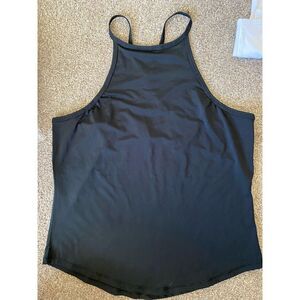 XS All in Motion Women's Sprint Free Tank Black Lightweight Activewear